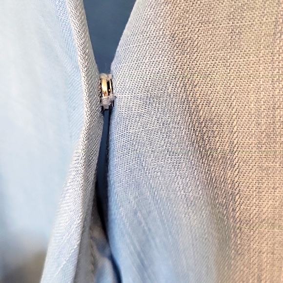 CLOTH & STONE Blue Chambray Romper from Anthropologie Size Small - Picture 5 of 8